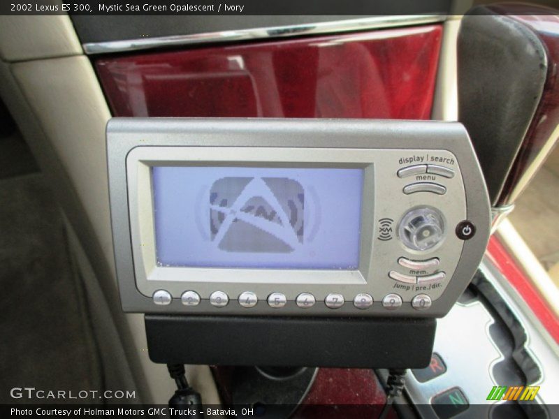 Mystic Sea Green Opalescent / Ivory 2002 Lexus ES 300