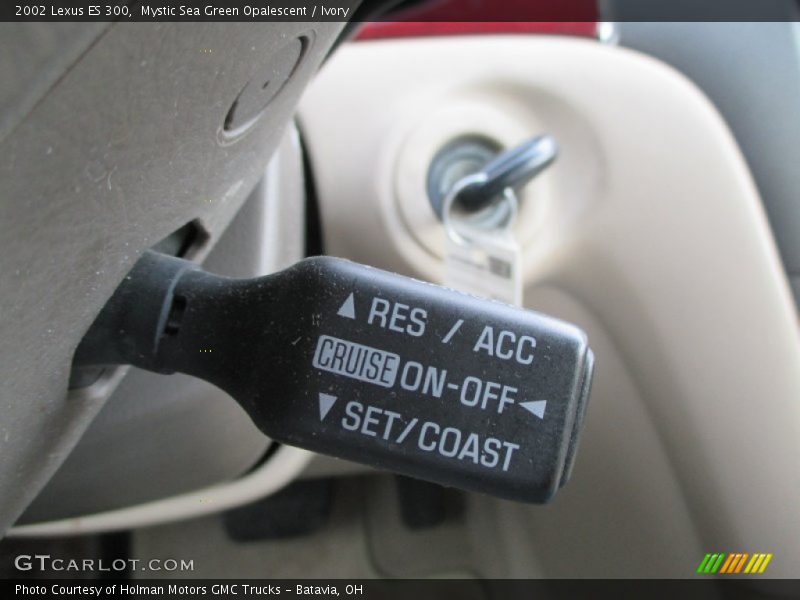 Mystic Sea Green Opalescent / Ivory 2002 Lexus ES 300