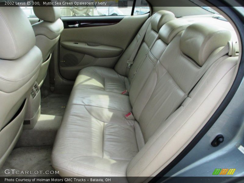 Mystic Sea Green Opalescent / Ivory 2002 Lexus ES 300