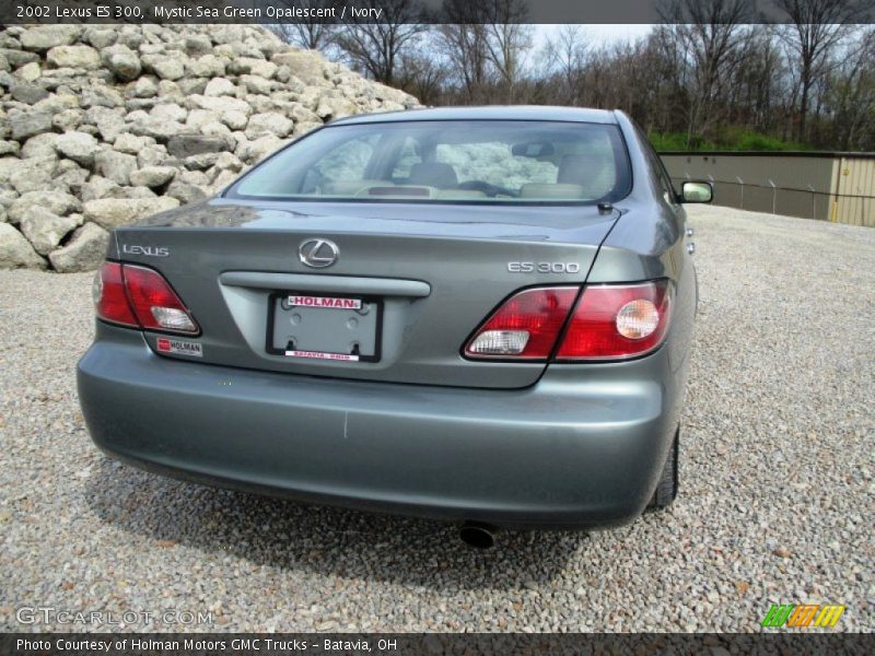 Mystic Sea Green Opalescent / Ivory 2002 Lexus ES 300