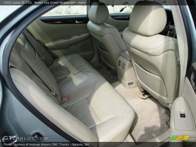 Mystic Sea Green Opalescent / Ivory 2002 Lexus ES 300