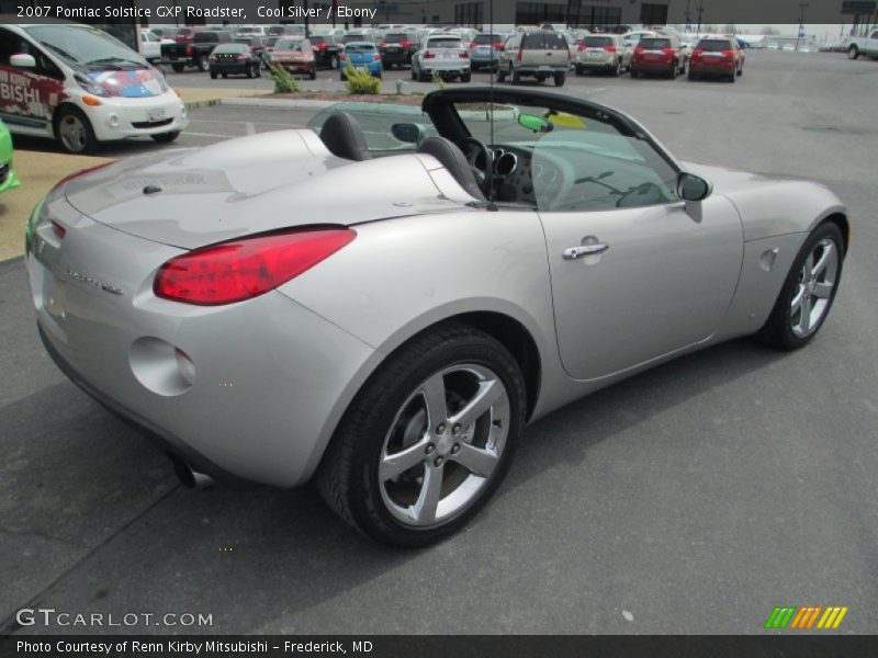 Cool Silver / Ebony 2007 Pontiac Solstice GXP Roadster