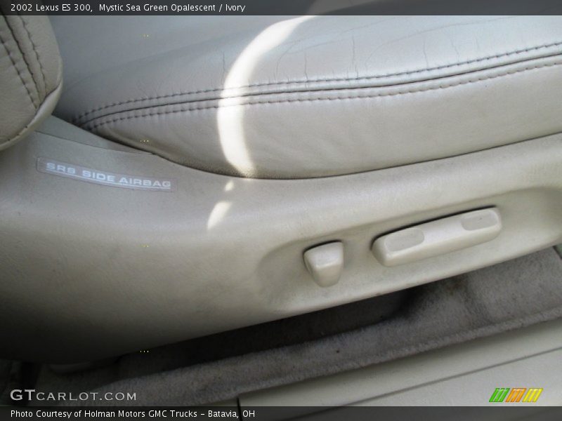 Mystic Sea Green Opalescent / Ivory 2002 Lexus ES 300