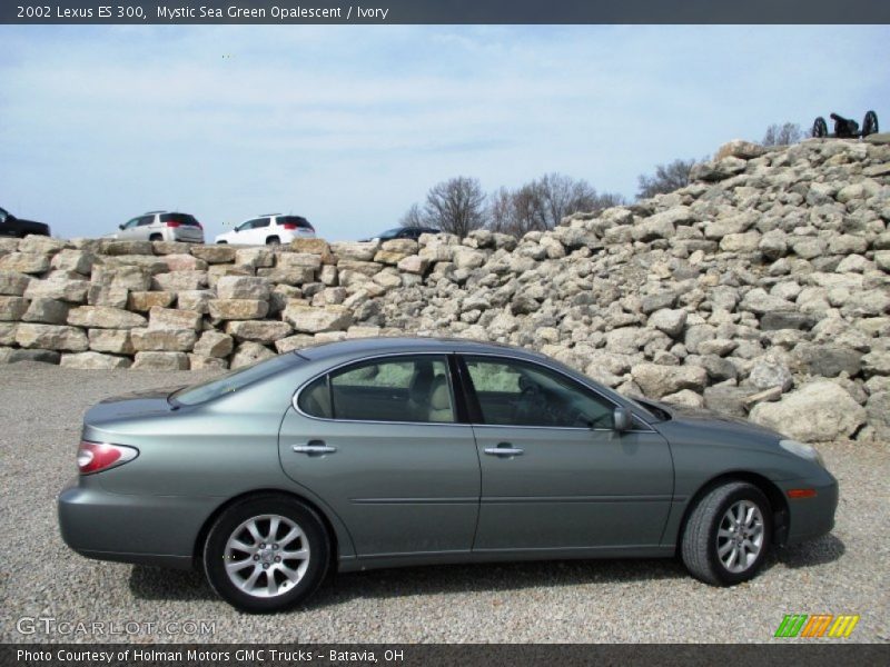Mystic Sea Green Opalescent / Ivory 2002 Lexus ES 300