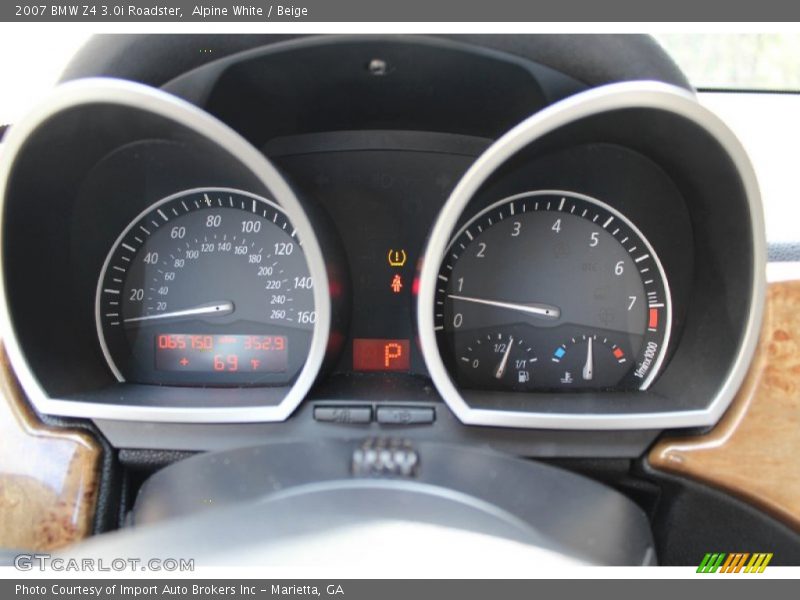  2007 Z4 3.0i Roadster 3.0i Roadster Gauges