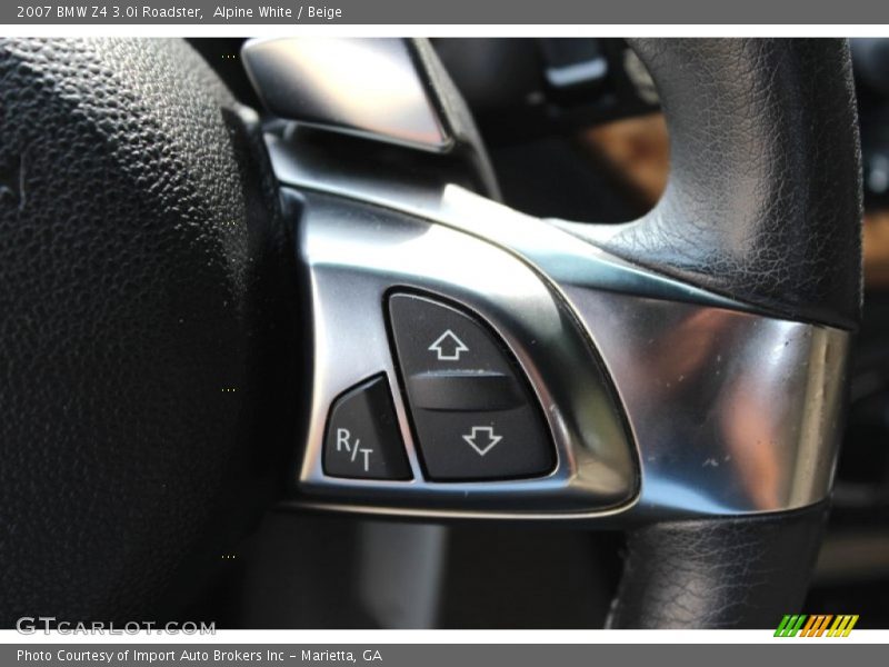 Controls of 2007 Z4 3.0i Roadster
