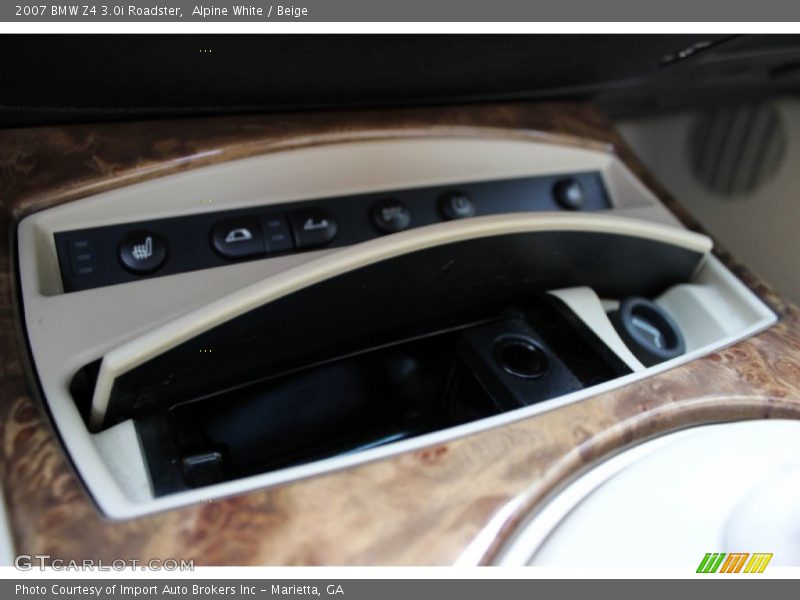 Alpine White / Beige 2007 BMW Z4 3.0i Roadster