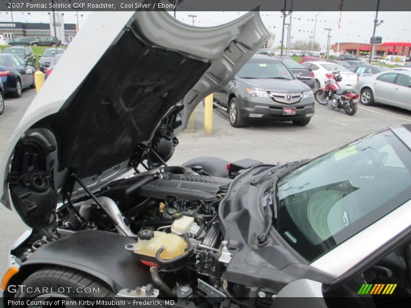 Cool Silver / Ebony 2007 Pontiac Solstice GXP Roadster