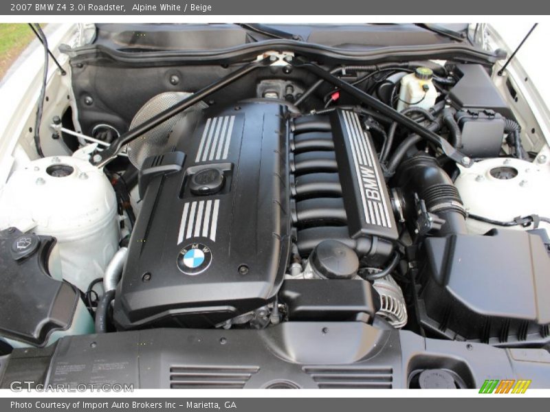  2007 Z4 3.0i Roadster Engine - 3.0 Liter DOHC 24-Valve VVT Inline 6 Cylinder