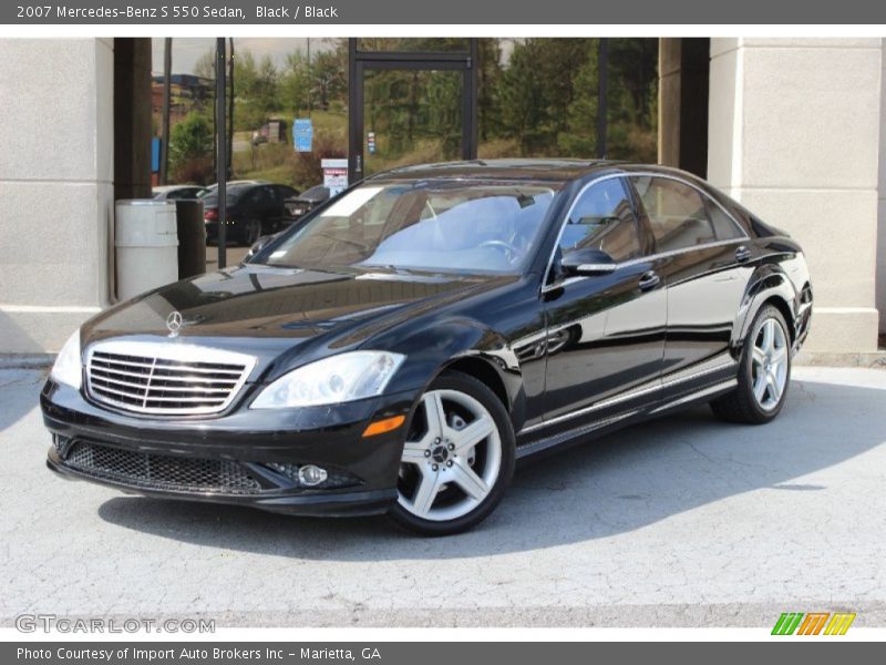  2007 S 550 Sedan Black
