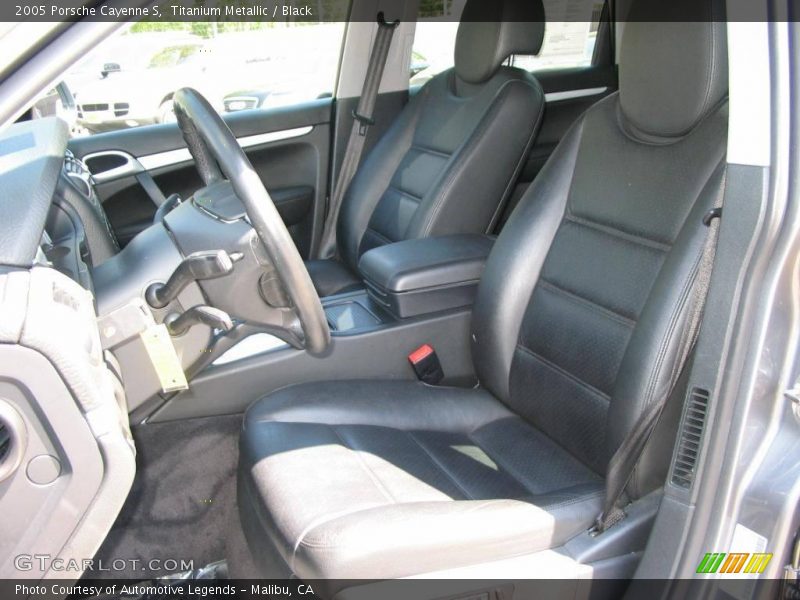 Titanium Metallic / Black 2005 Porsche Cayenne S