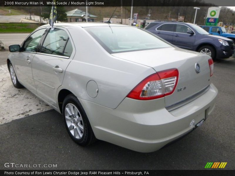 White Suede / Medium Light Stone 2008 Mercury Milan I4