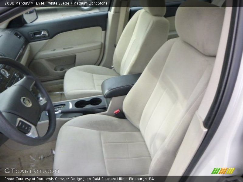 White Suede / Medium Light Stone 2008 Mercury Milan I4
