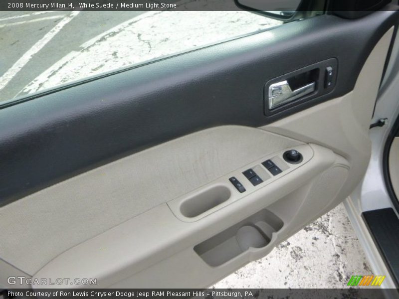 White Suede / Medium Light Stone 2008 Mercury Milan I4