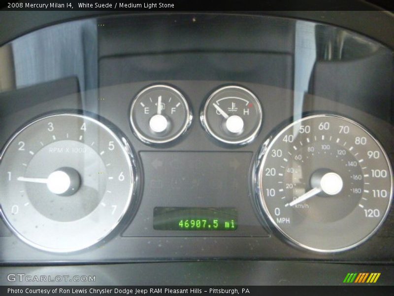 White Suede / Medium Light Stone 2008 Mercury Milan I4