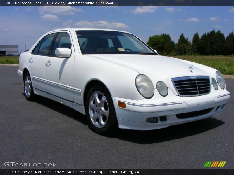 Alabaster White / Charcoal 2002 Mercedes-Benz E 320 Sedan