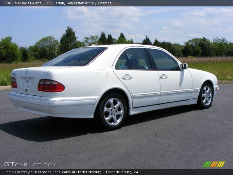 Alabaster White / Charcoal 2002 Mercedes-Benz E 320 Sedan