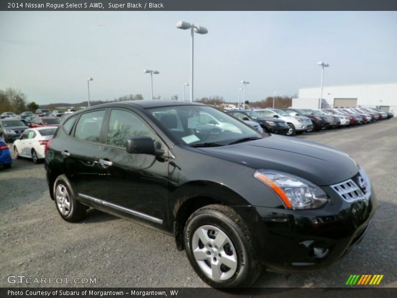 Super Black / Black 2014 Nissan Rogue Select S AWD