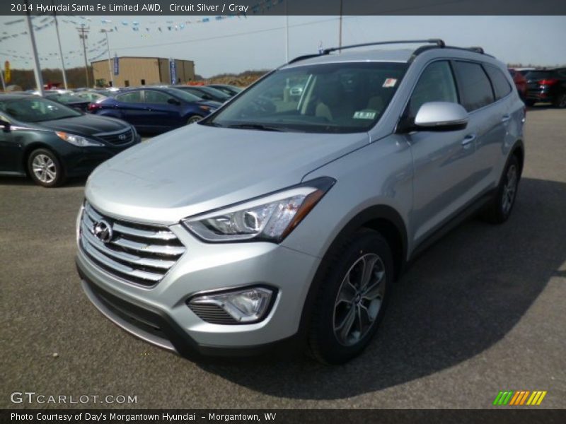 Circuit Silver / Gray 2014 Hyundai Santa Fe Limited AWD