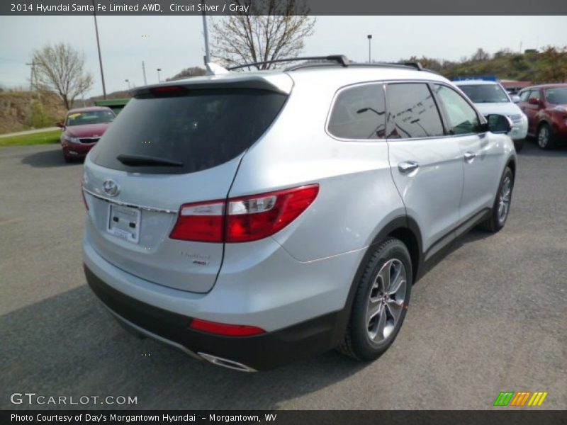 Circuit Silver / Gray 2014 Hyundai Santa Fe Limited AWD