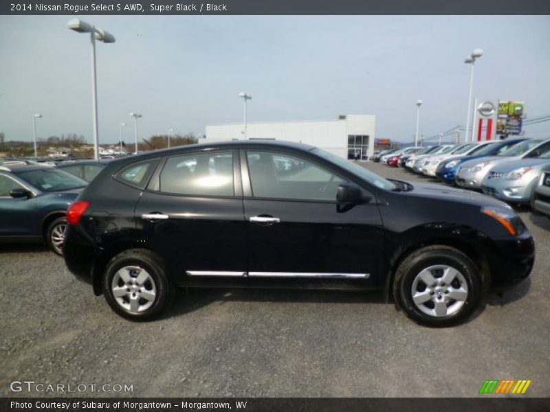 Super Black / Black 2014 Nissan Rogue Select S AWD