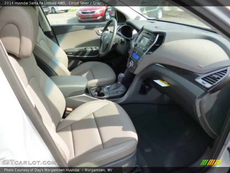 Circuit Silver / Gray 2014 Hyundai Santa Fe Limited AWD