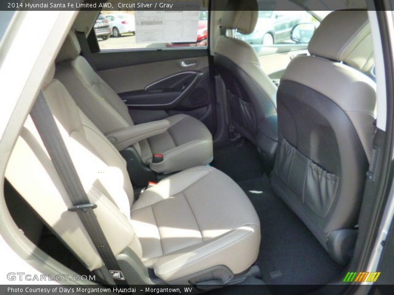 Circuit Silver / Gray 2014 Hyundai Santa Fe Limited AWD