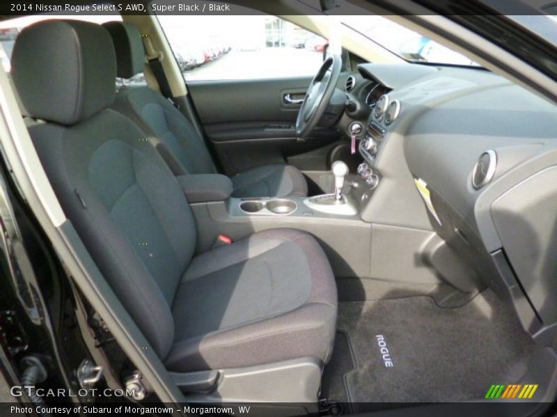 Super Black / Black 2014 Nissan Rogue Select S AWD