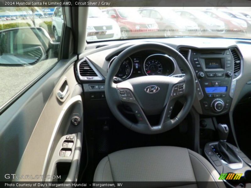 Circuit Silver / Gray 2014 Hyundai Santa Fe Limited AWD