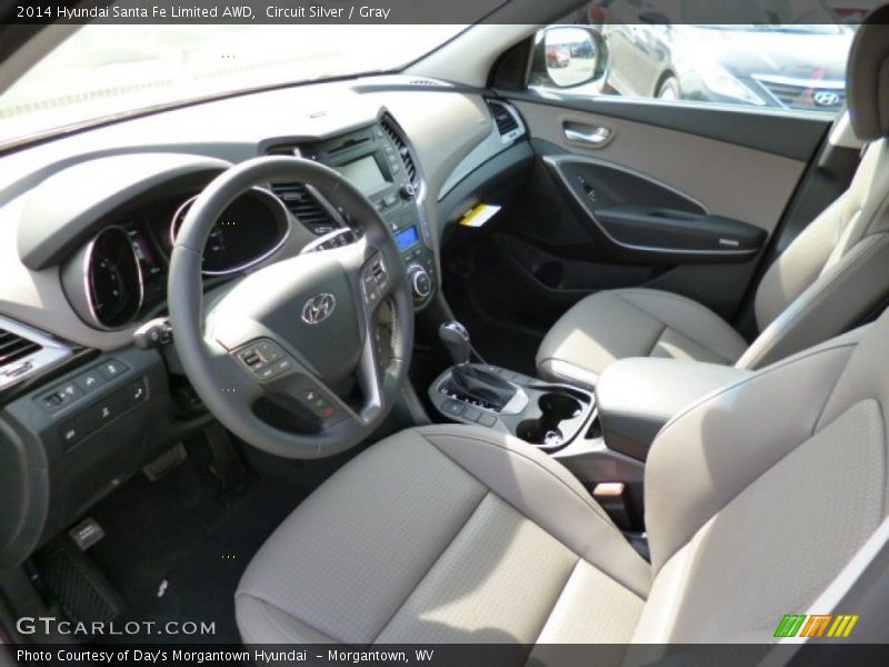 Circuit Silver / Gray 2014 Hyundai Santa Fe Limited AWD