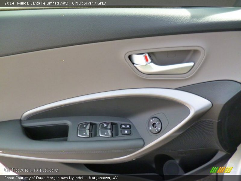 Circuit Silver / Gray 2014 Hyundai Santa Fe Limited AWD