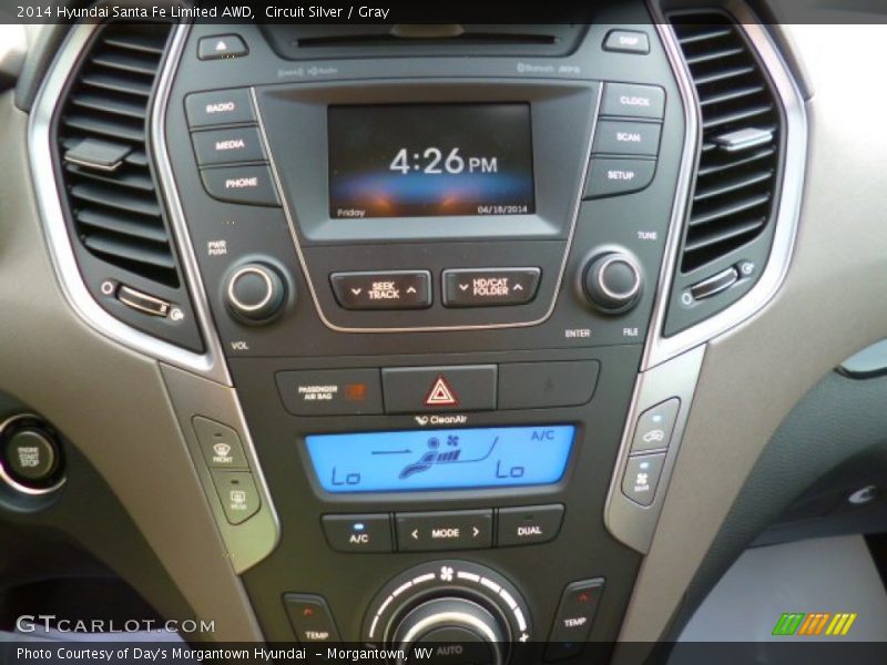 Controls of 2014 Santa Fe Limited AWD