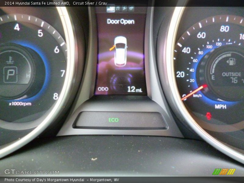 Circuit Silver / Gray 2014 Hyundai Santa Fe Limited AWD