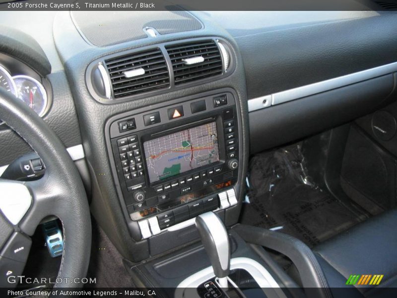 Titanium Metallic / Black 2005 Porsche Cayenne S