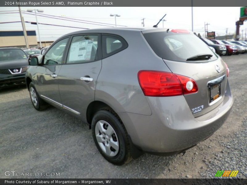 Platinum Graphite / Black 2014 Nissan Rogue Select S AWD