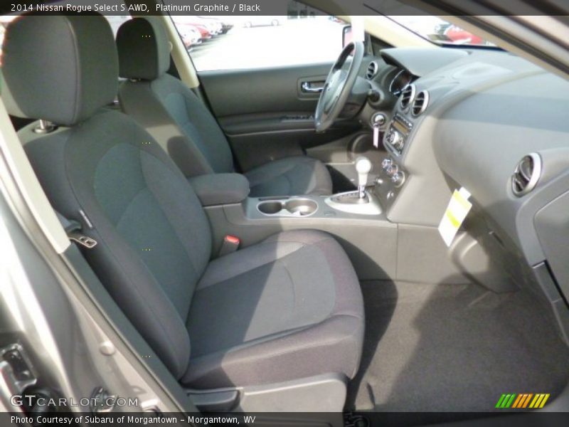 Platinum Graphite / Black 2014 Nissan Rogue Select S AWD