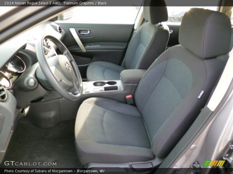 Platinum Graphite / Black 2014 Nissan Rogue Select S AWD