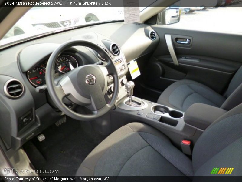 Platinum Graphite / Black 2014 Nissan Rogue Select S AWD