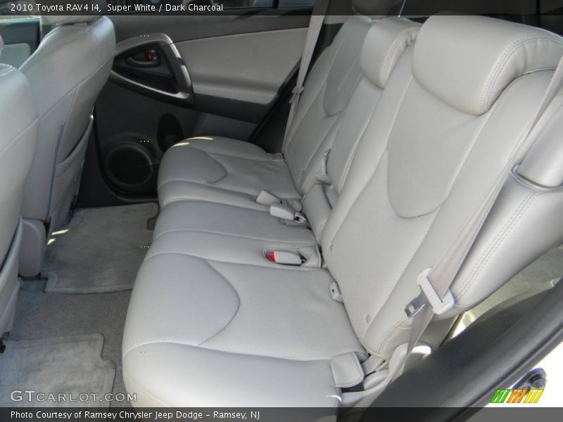 Super White / Dark Charcoal 2010 Toyota RAV4 I4