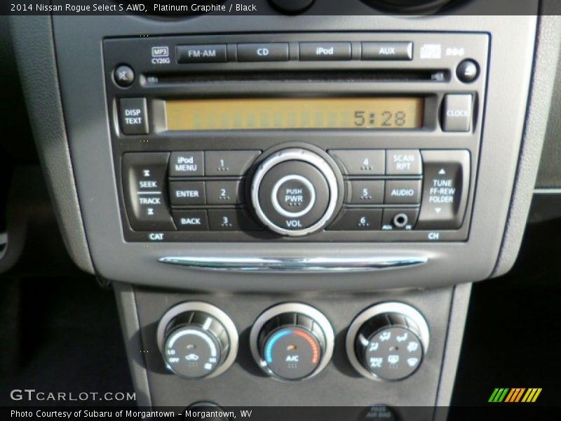 Platinum Graphite / Black 2014 Nissan Rogue Select S AWD