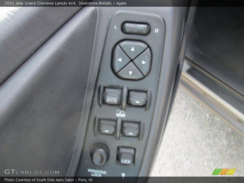 Silverstone Metallic / Agate 2001 Jeep Grand Cherokee Laredo 4x4