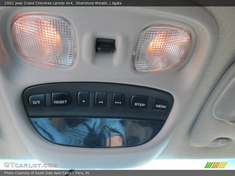Silverstone Metallic / Agate 2001 Jeep Grand Cherokee Laredo 4x4