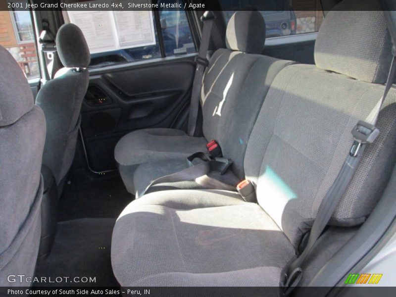 Silverstone Metallic / Agate 2001 Jeep Grand Cherokee Laredo 4x4