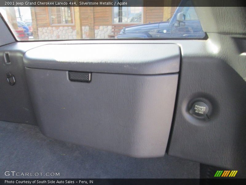 Silverstone Metallic / Agate 2001 Jeep Grand Cherokee Laredo 4x4