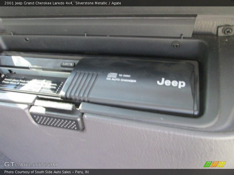 Silverstone Metallic / Agate 2001 Jeep Grand Cherokee Laredo 4x4