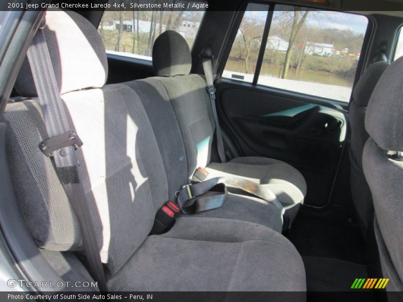 Silverstone Metallic / Agate 2001 Jeep Grand Cherokee Laredo 4x4