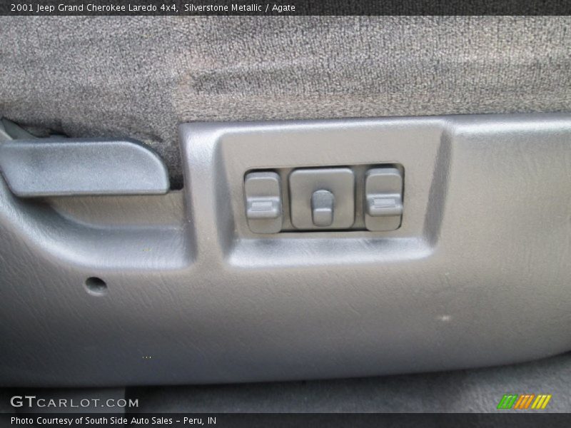 Silverstone Metallic / Agate 2001 Jeep Grand Cherokee Laredo 4x4