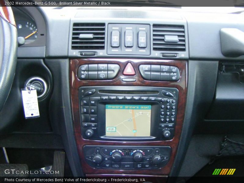 Brilliant Silver Metallic / Black 2002 Mercedes-Benz G 500