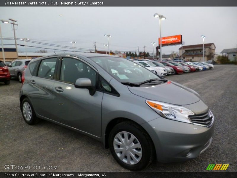 Magnetic Gray / Charcoal 2014 Nissan Versa Note S Plus
