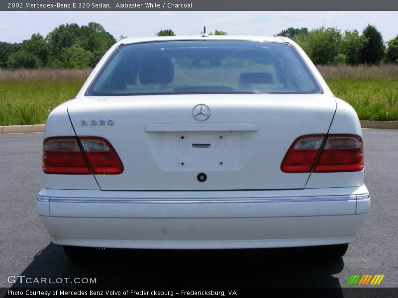 Alabaster White / Charcoal 2002 Mercedes-Benz E 320 Sedan